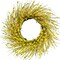 Spring Wreaths for Front Door, 20" Artificial Forsythia Spring Wreath with Yellow Flowers & Green Leaves – All Season Floral Wreath for Door, Wall, Window, Wedding & Farmhouse Decor